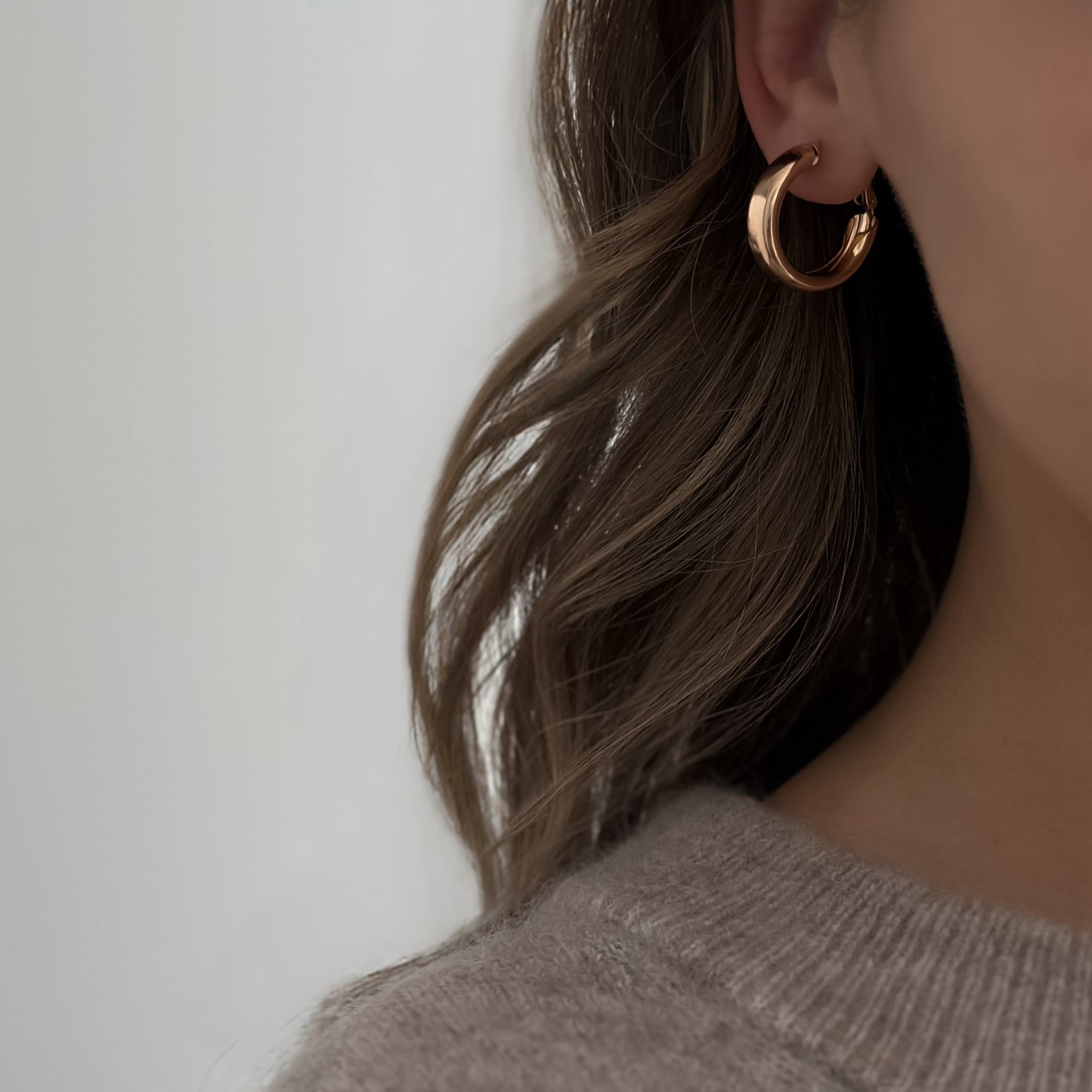 Kolczyki koła Elegancja