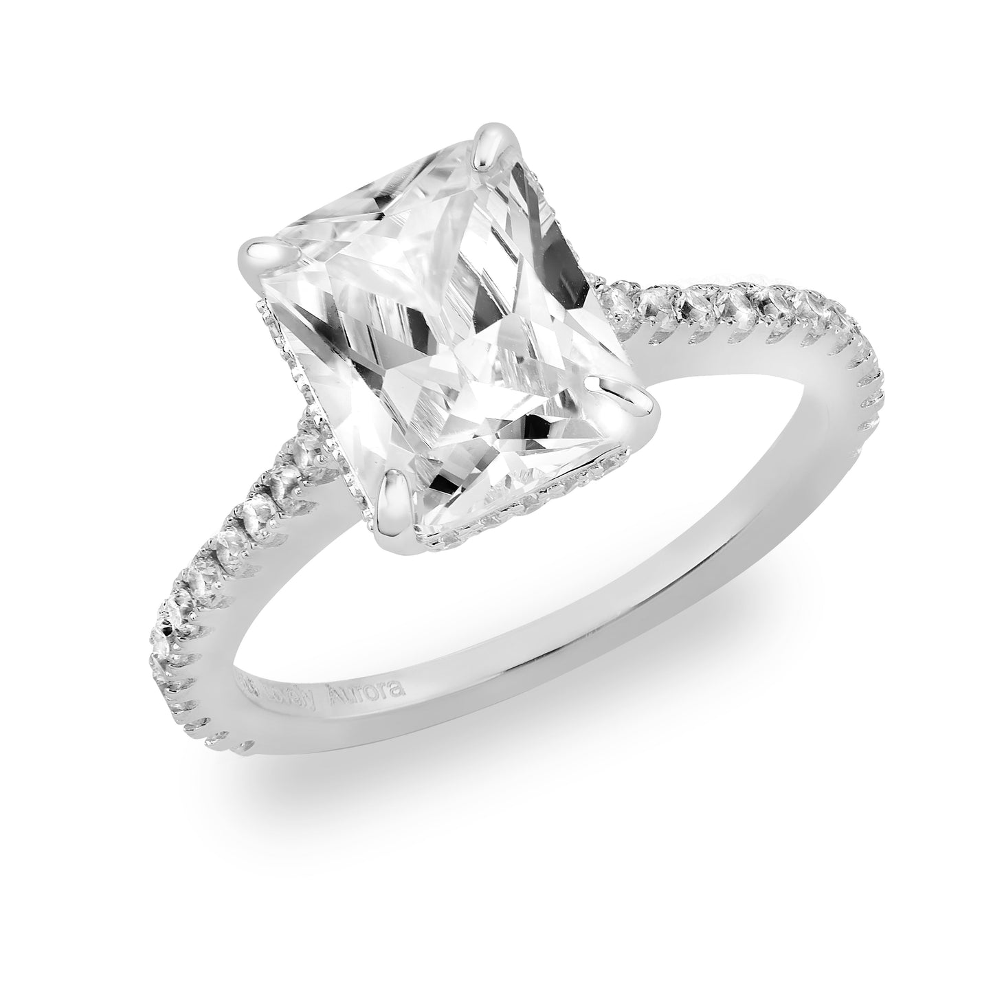 Bora Bora | Pierścionek ze srebra 925 z powłoką 18K 4