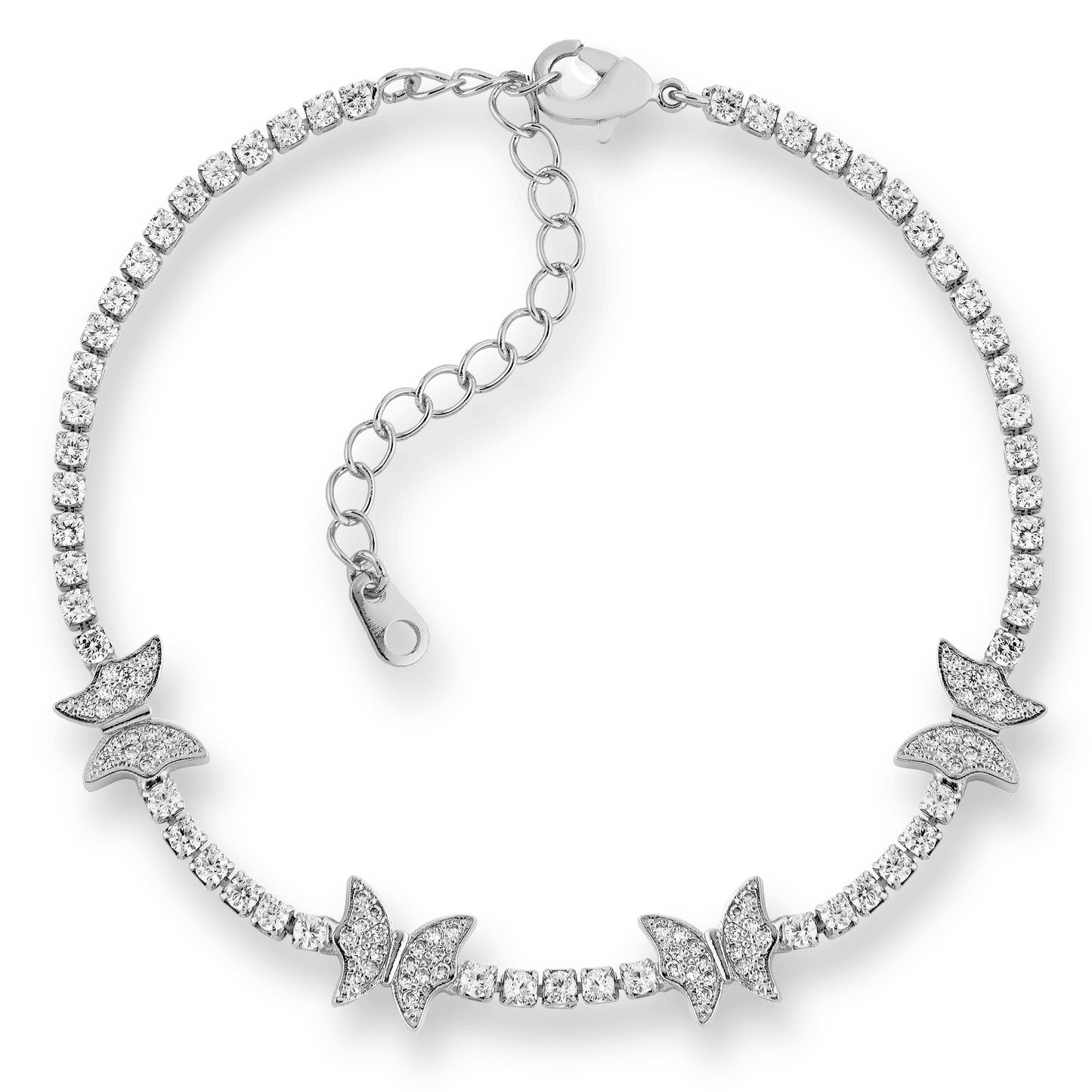 Bransoletka motylkowa | Pozłacana 18-karatowym złotem 1