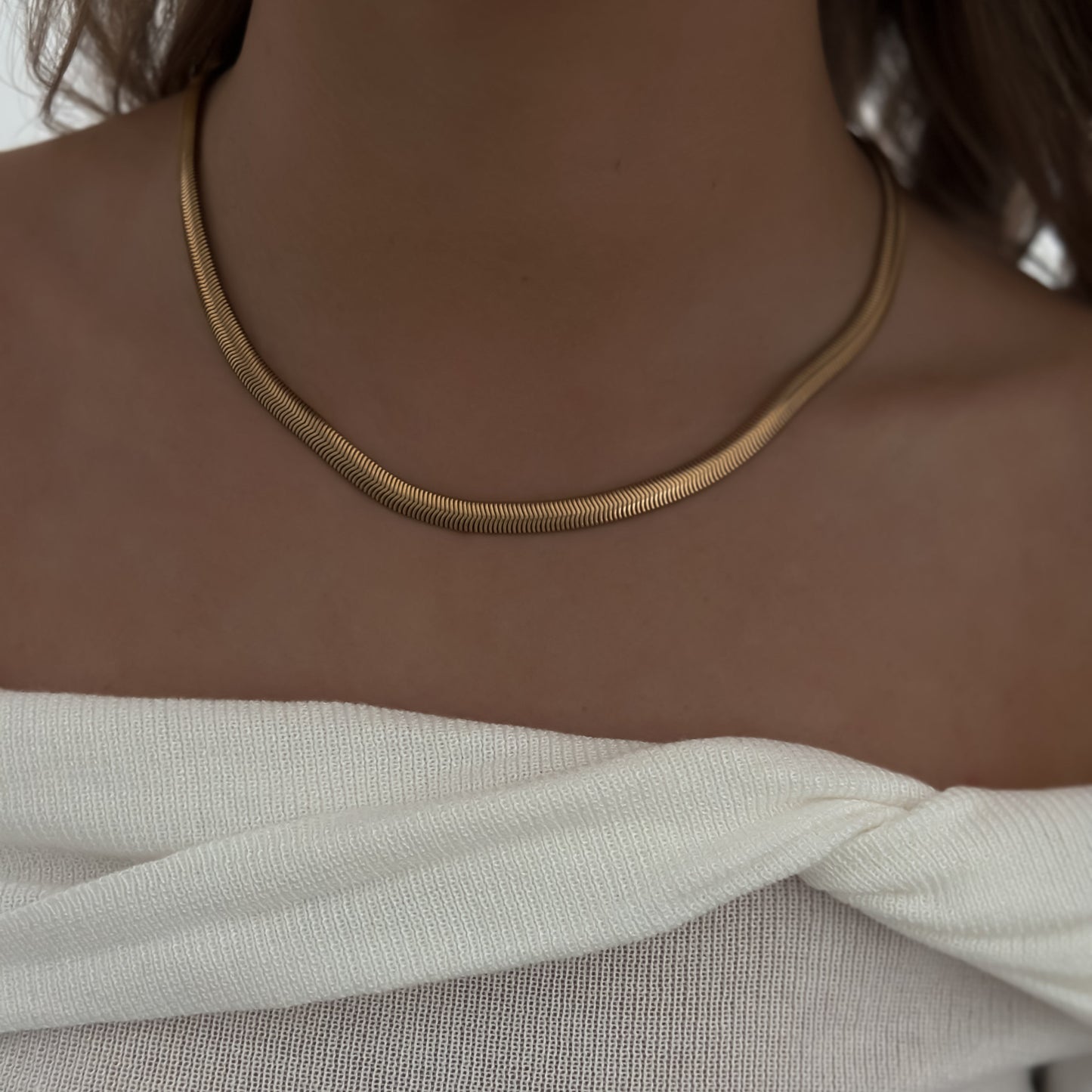 Classic Snake Necklace