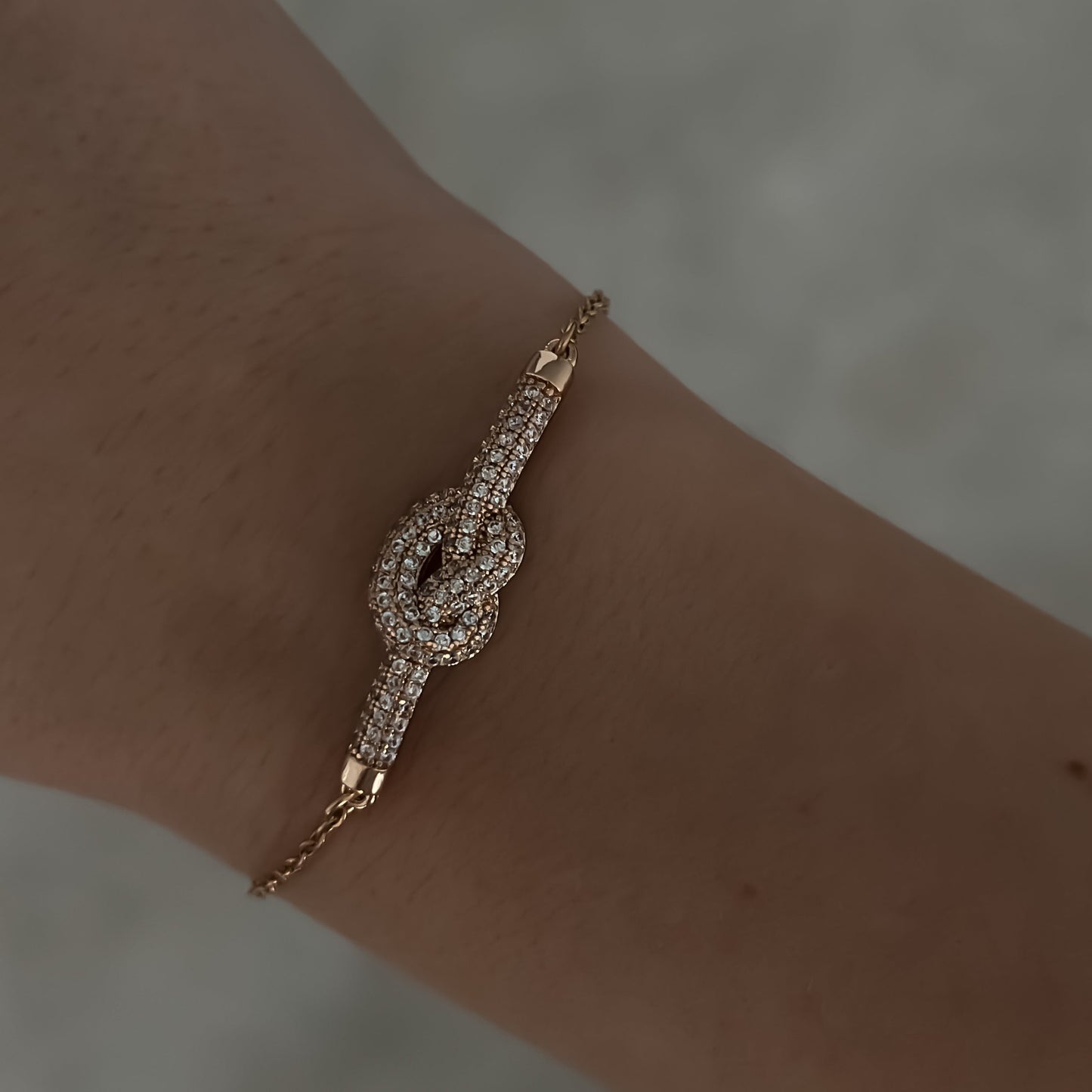 Bling Knot Bracelet