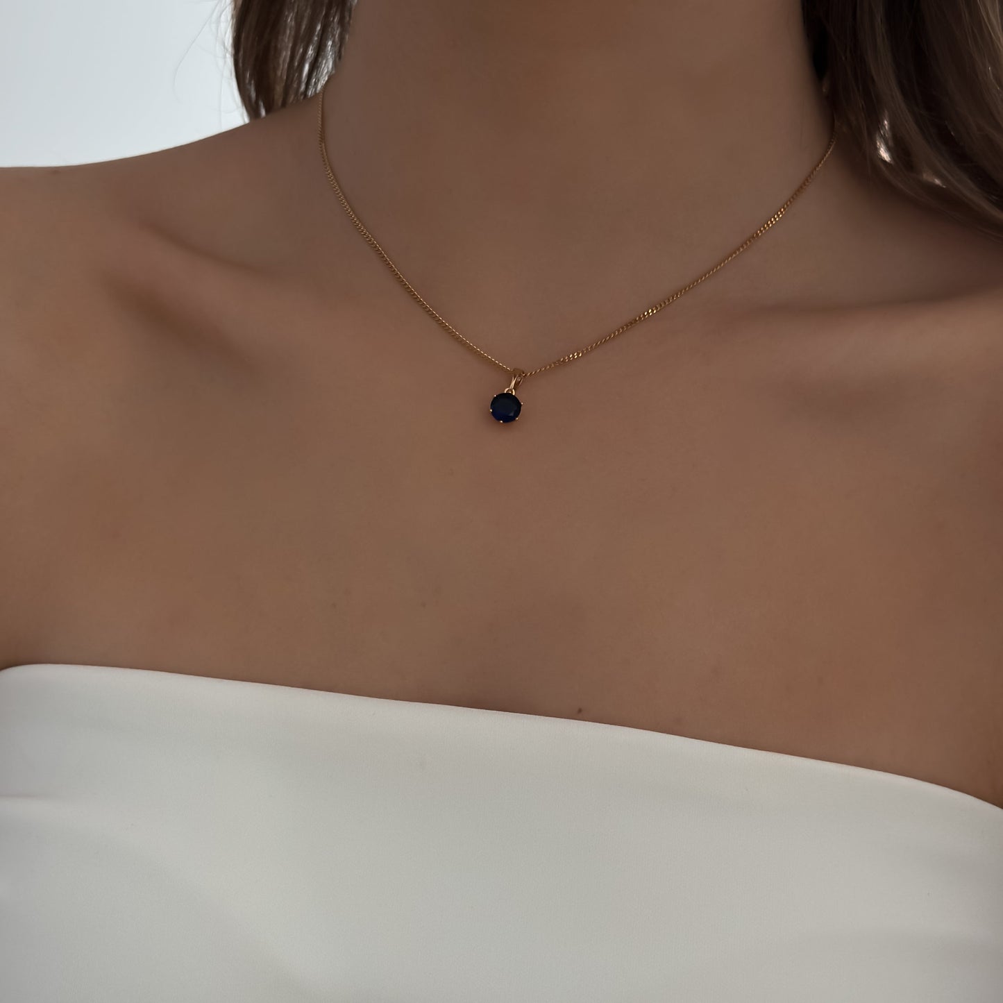 Sapphire Choker
