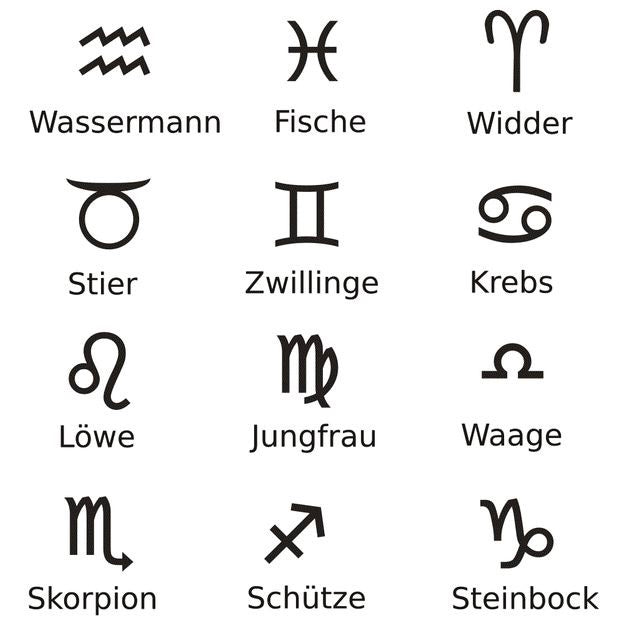 Kolczyk ze znakiem zodiaku | Srebro 925, Cyrkonia 1
