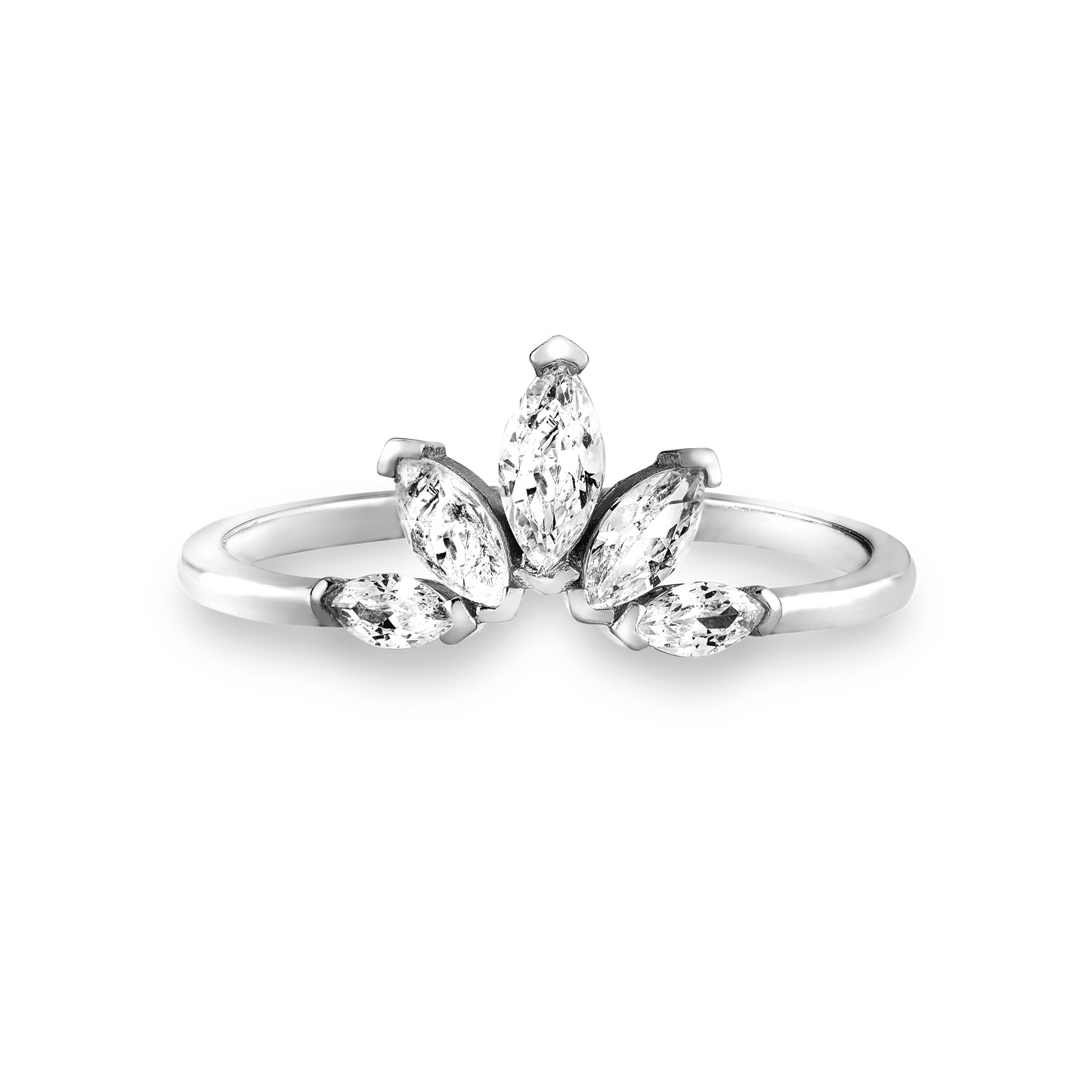 Pierścionek ze srebra 925 | Elegancki design 0,02 kg 1