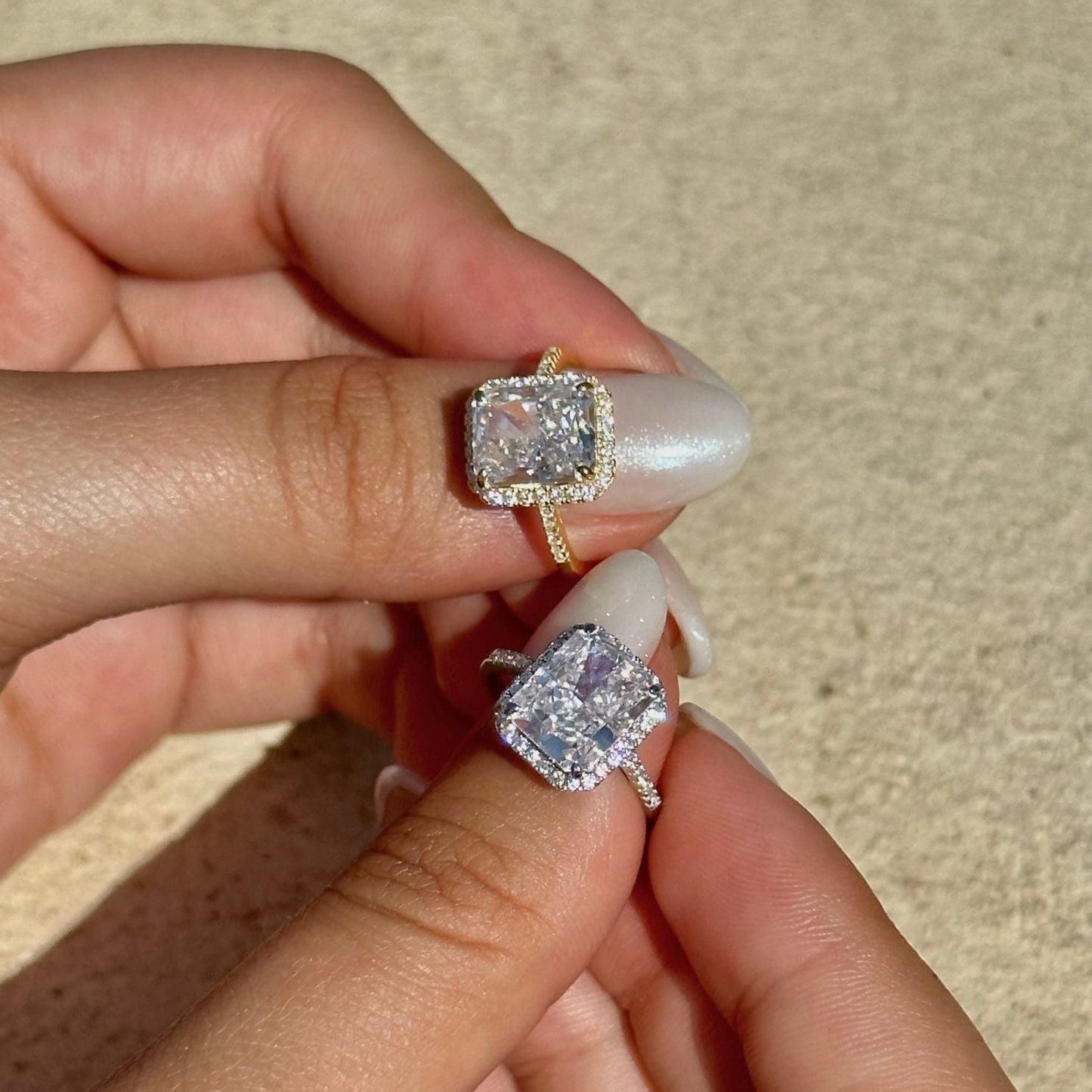 Srebrny Pierścionek Z Cyrkonią 8A | Srebro 925 | 0.01kg 2