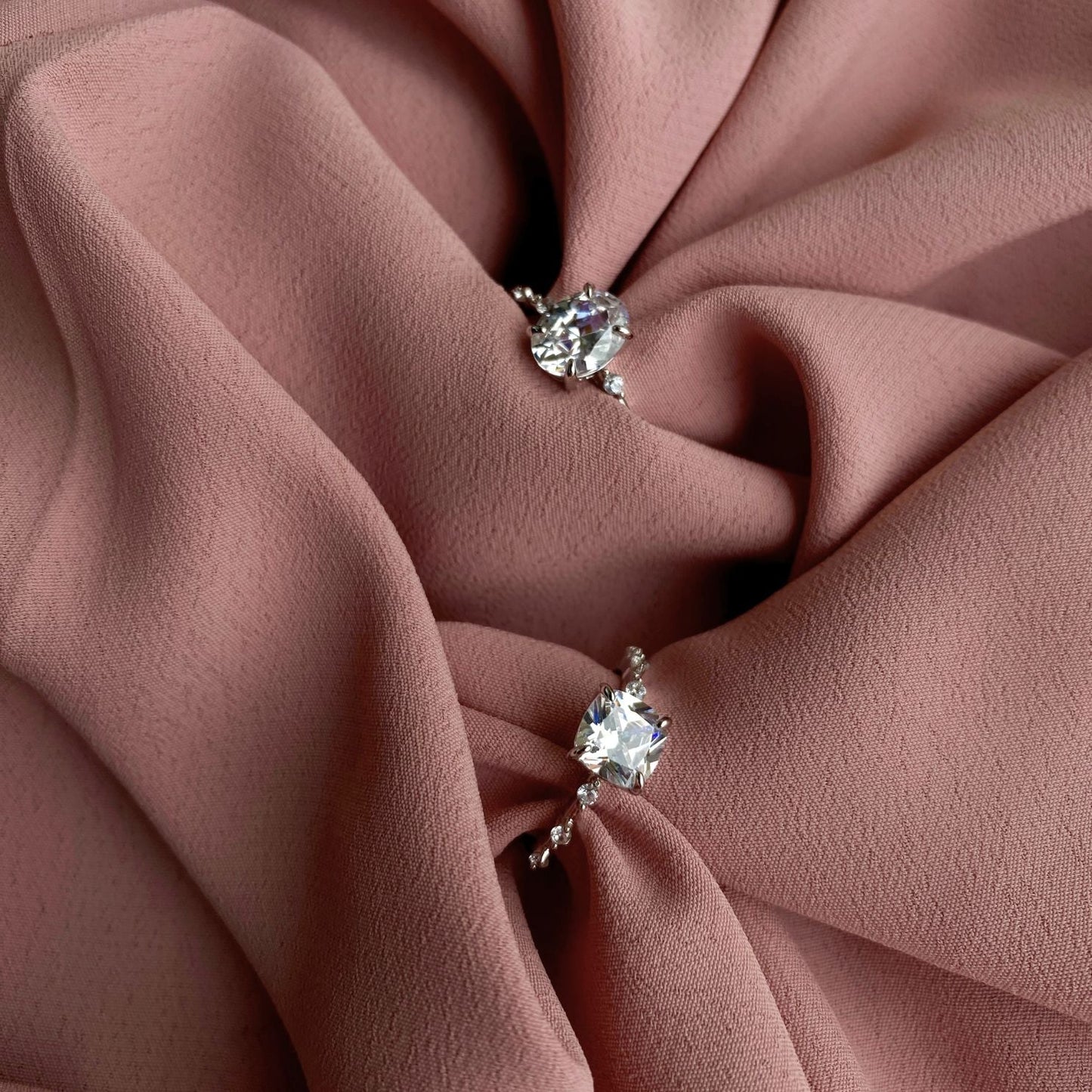 Srebrny Pierścionek Z Cyrkoniami | Srebro 925, Powłoka 18K, 0.005kg 3