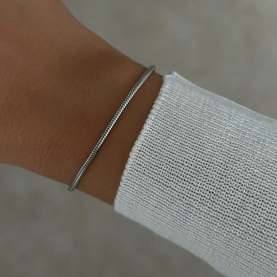 String Bracelet [Silver]