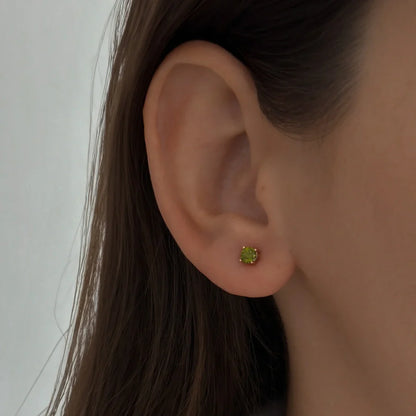 Golden Pistachio Studs