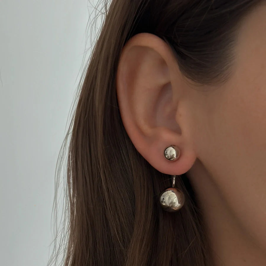 Danish Earrings [Silver]