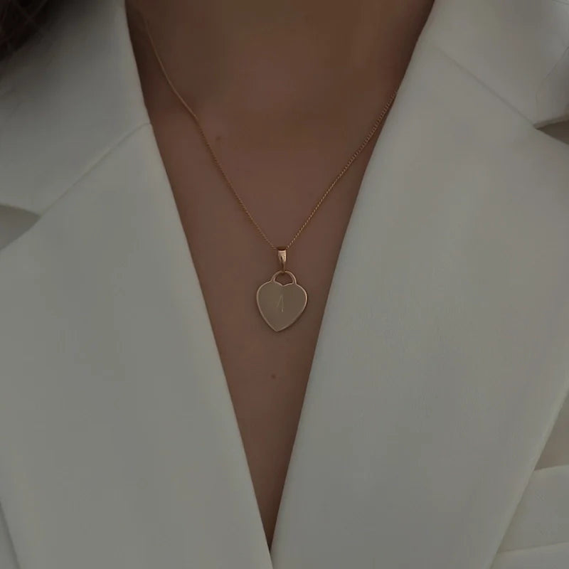 Tiffany Unique Letter Necklace