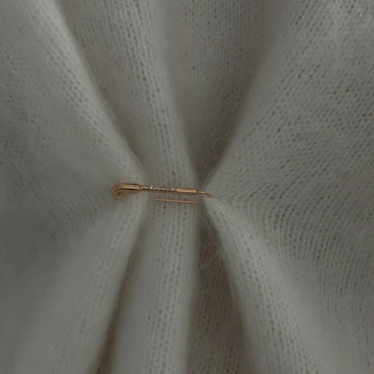 Golden Safety Pin (szt)