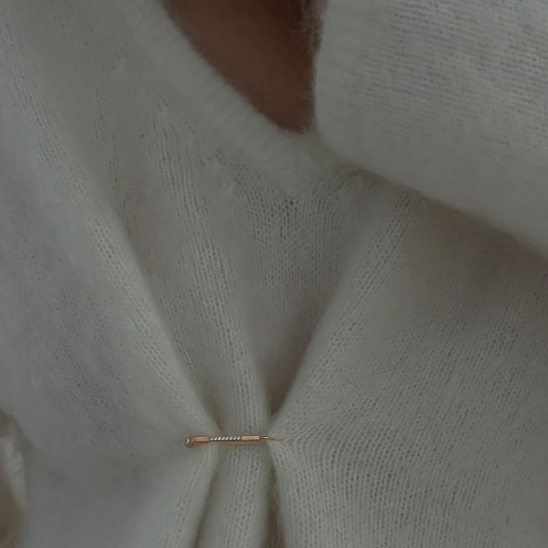 Golden Safety Pin (szt)