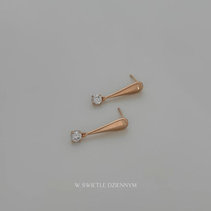 Diamond Drop Studs