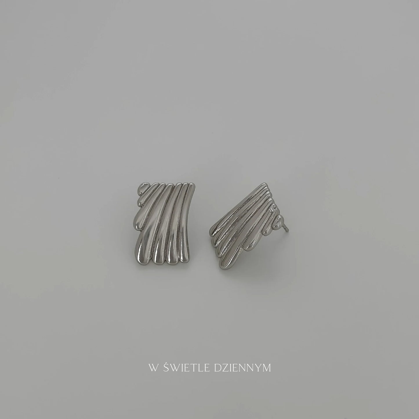 Celine Studs [Silver]