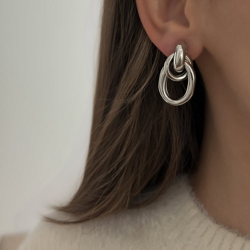 Alternative Maxi Studs [Silver]