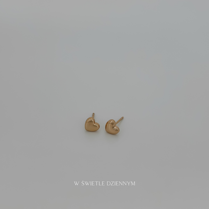 Tiny Heart Studs