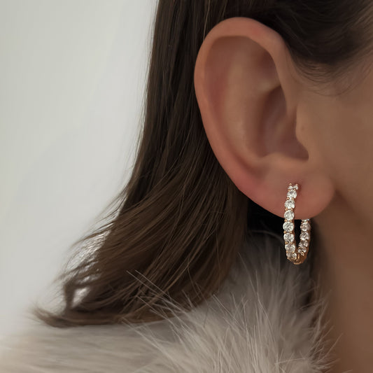 Festive Sparkle Hoops