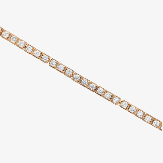 Cube Tennis Bracelet