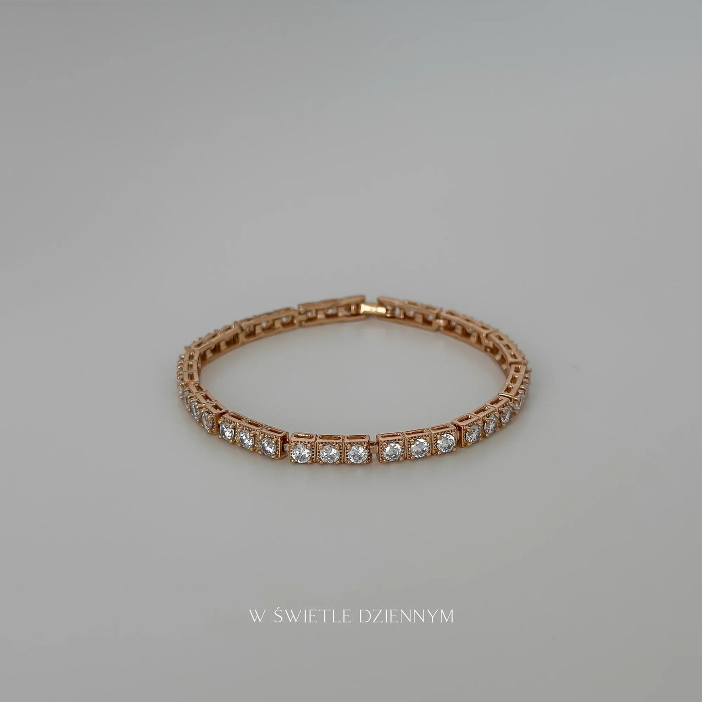 Cube Tennis Bracelet