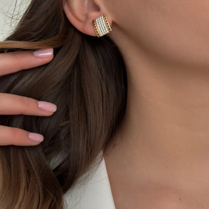 Quadratic Vintage Studs