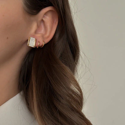 Quadratic Vintage Studs