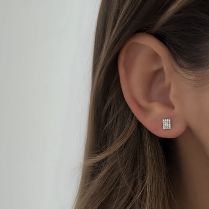 Tiny Fancy Studs [Silver]