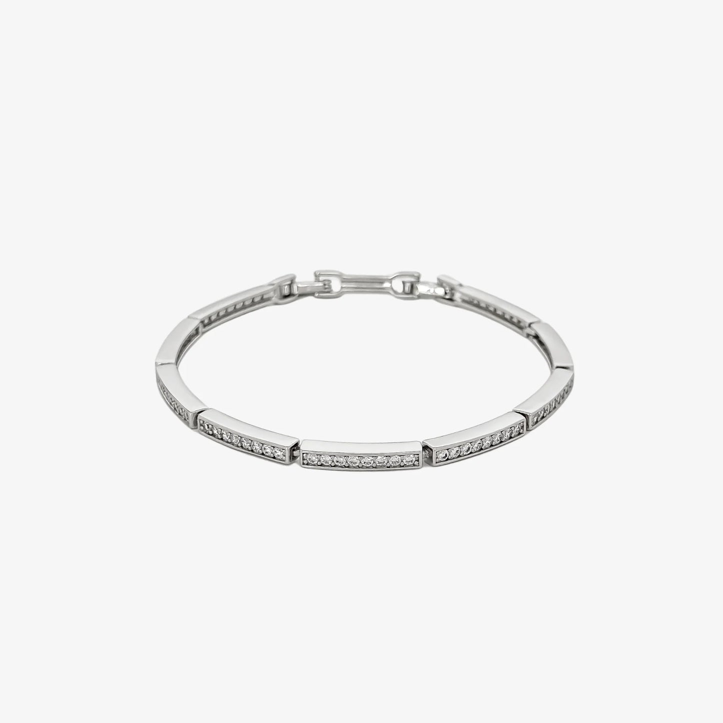 Caroline Diamond Bracelet [Silver]