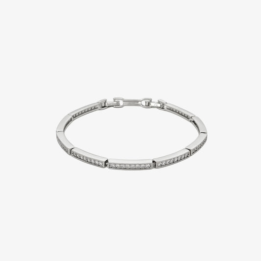 Caroline Diamond Bracelet [Silver]