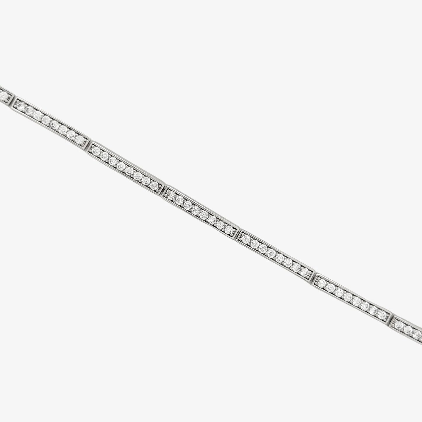 Caroline Diamond Bracelet [Silver]