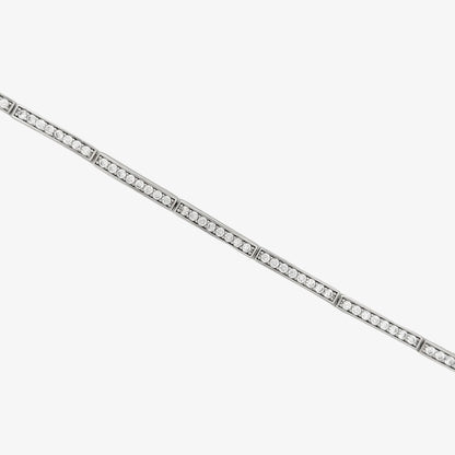 Caroline Diamond Bracelet [Silver]