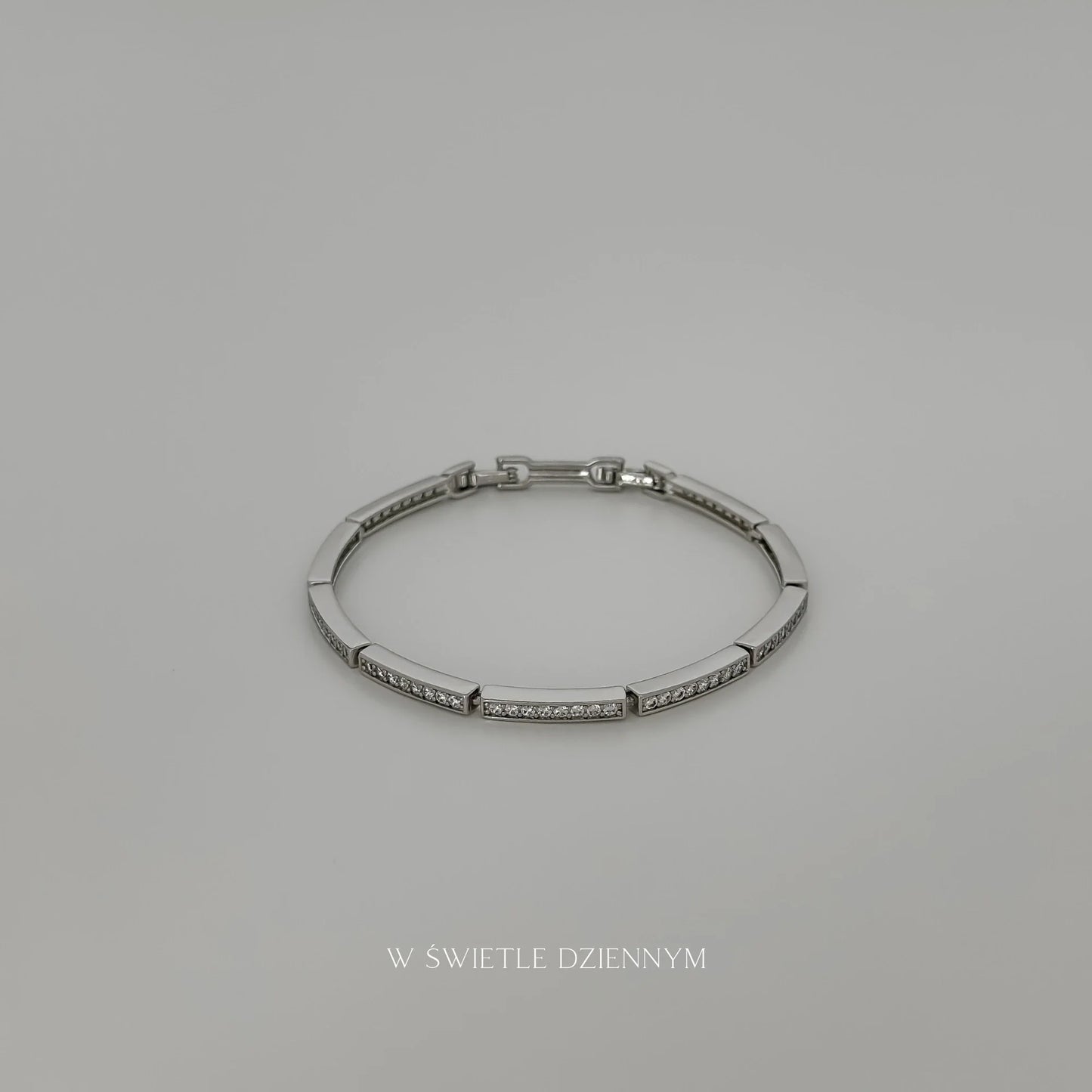Caroline Diamond Bracelet [Silver]