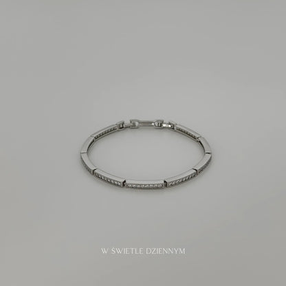 Caroline Diamond Bracelet [Silver]