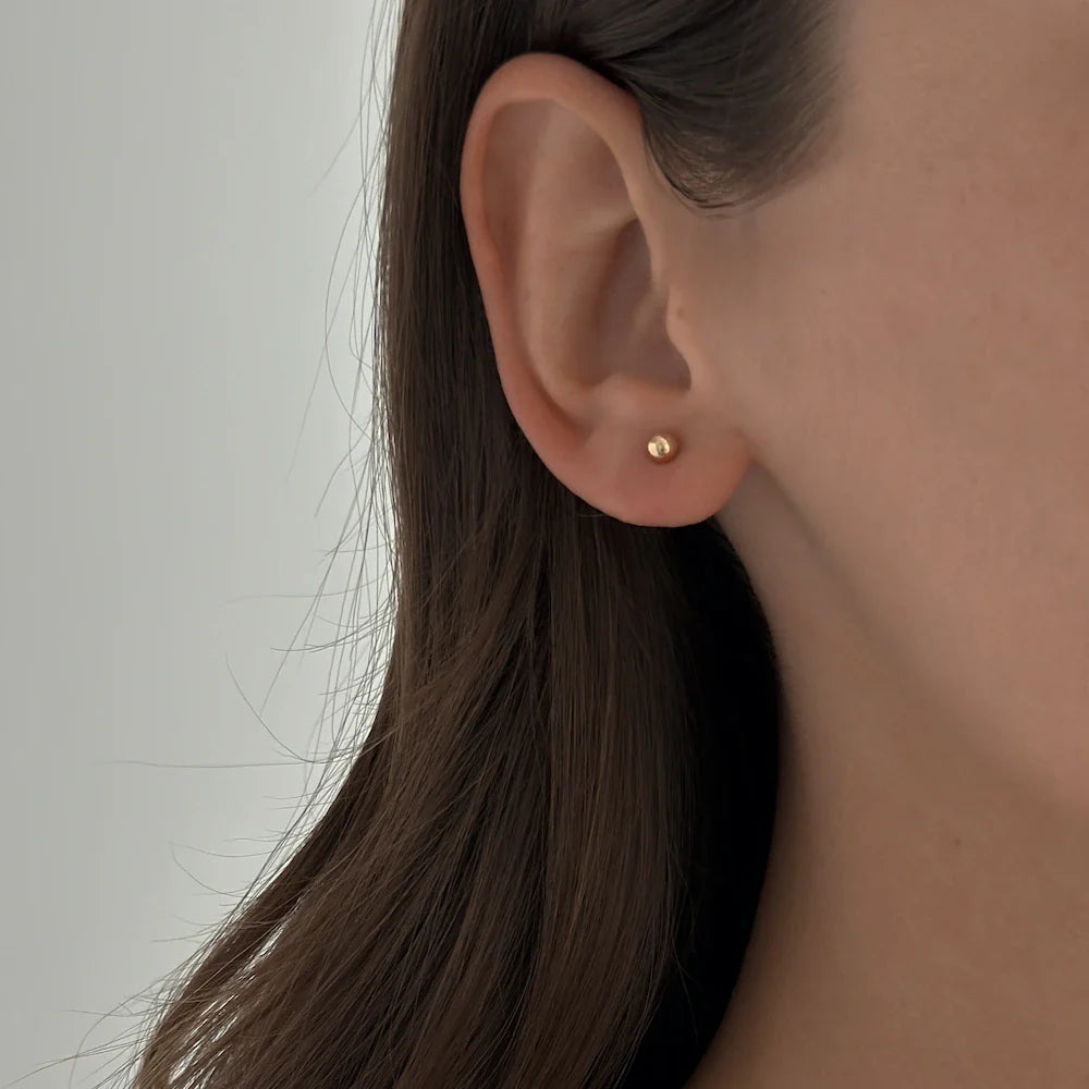 Kolczyki sztyfty Róża