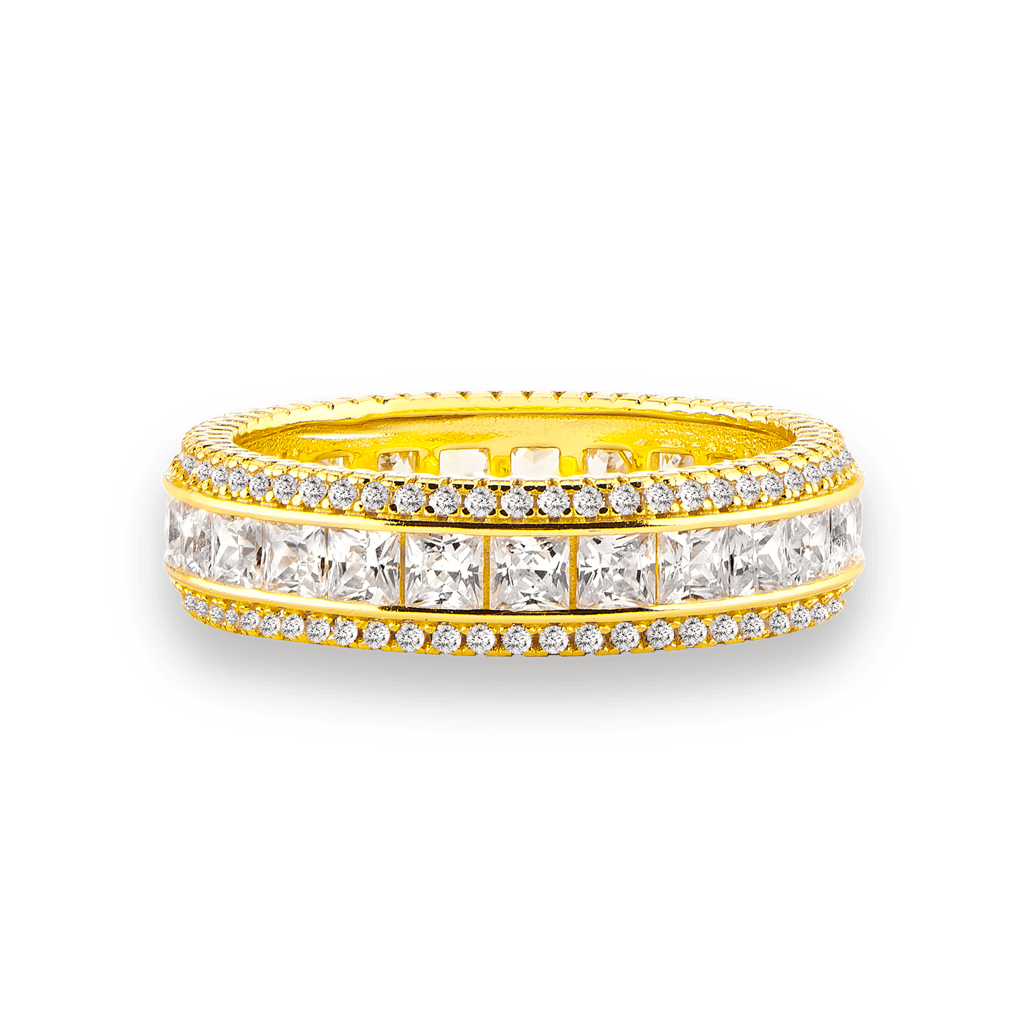 Almeria | Srebrny pierścionek 925 z cyrkonią 0,01 kg 0