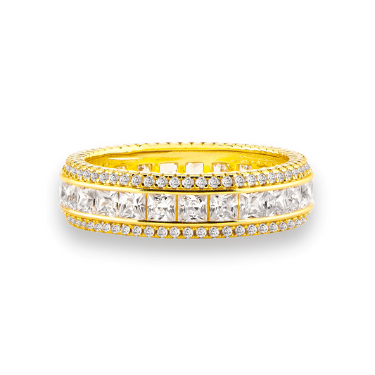 Almeria | Srebrny pierścionek 925 z cyrkonią 0,01 kg 0