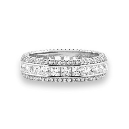 Almeria | Srebrny pierścionek 925 z cyrkonią 0,01 kg 1