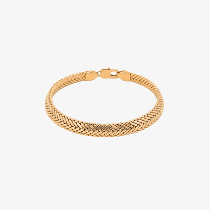 Herringbone Bold Bracelet