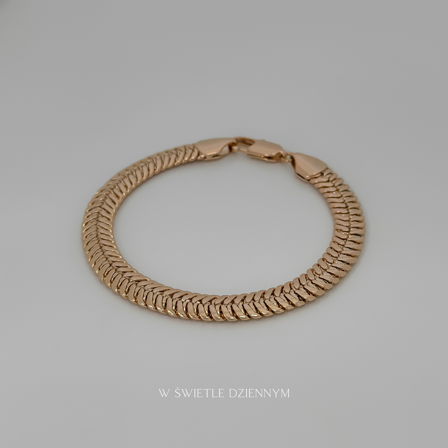 Herringbone Bold Bracelet
