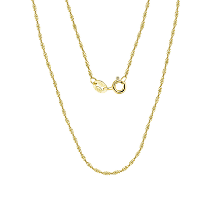 Beverley | Srebrny łańcuszek 0.02kg 0