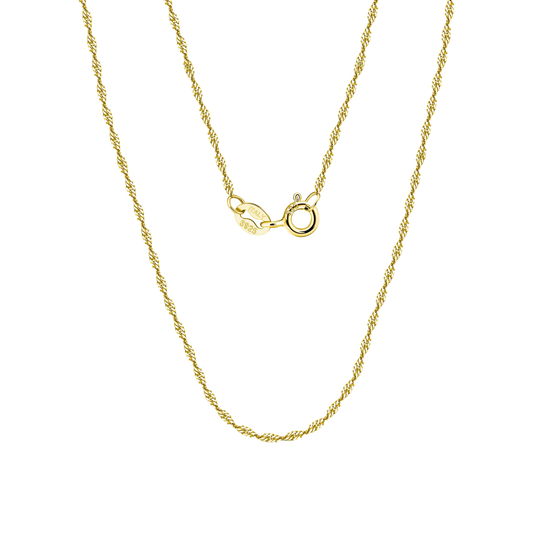 Beverley | Srebrny łańcuszek 0.02kg 0