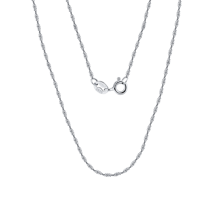 Beverley | Srebrny łańcuszek 0.02kg 1