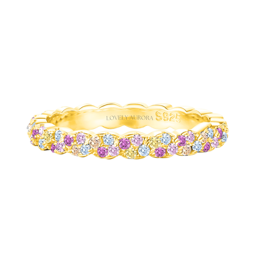 Bolońskie Biscotti | Pierścionek srebrny 925 z cyrkonią 8A 0