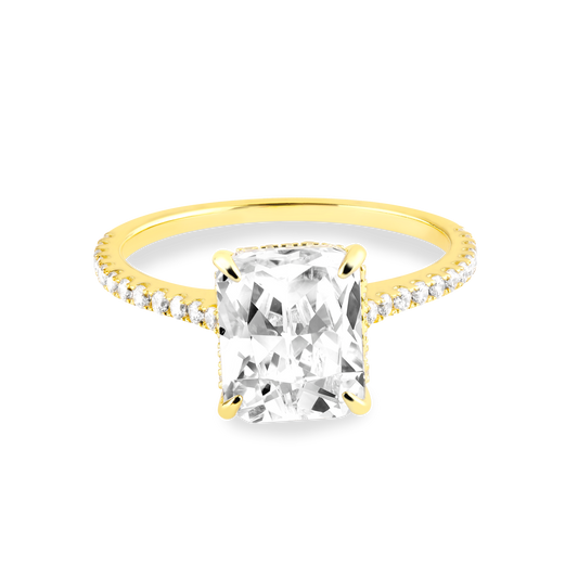 Bora Bora | Pierścionek ze srebra 925 z powłoką 18K 0