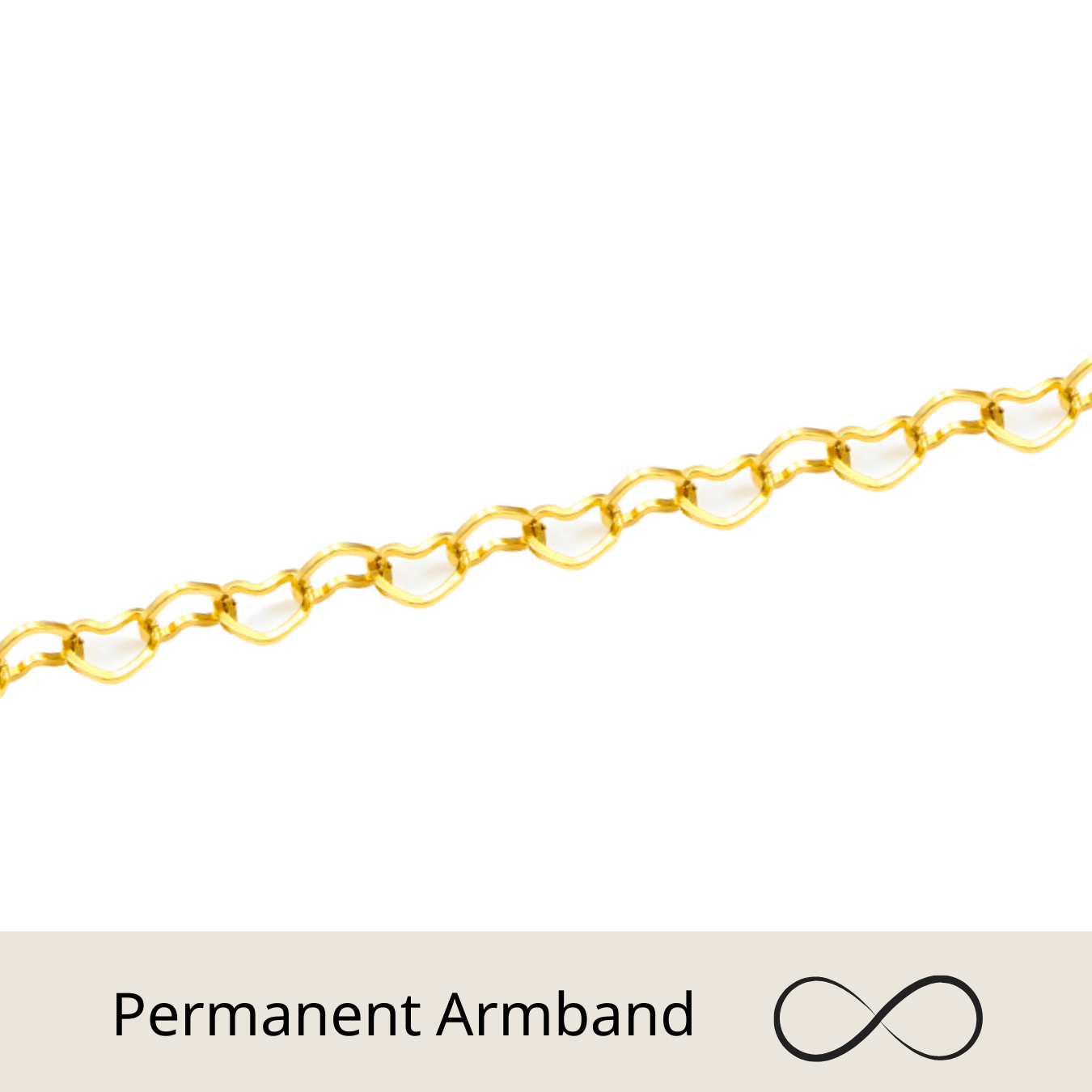 Bransoletka Bezgraniczna Miłość | Trwała stal nierdzewna 0.02kg 0