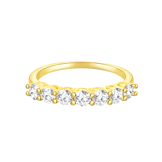 Cannes | Pierścionek ze srebra 925 z powłoką 18K 0