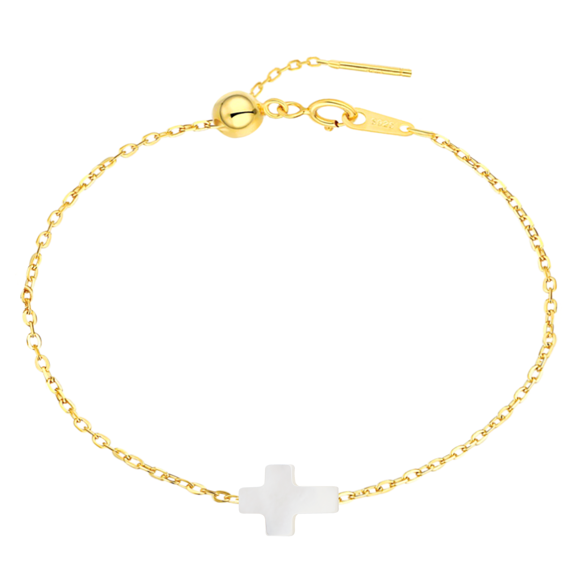 Efez | Bransoletka krzyżyk ze srebra 925 - 0,02 kg 0