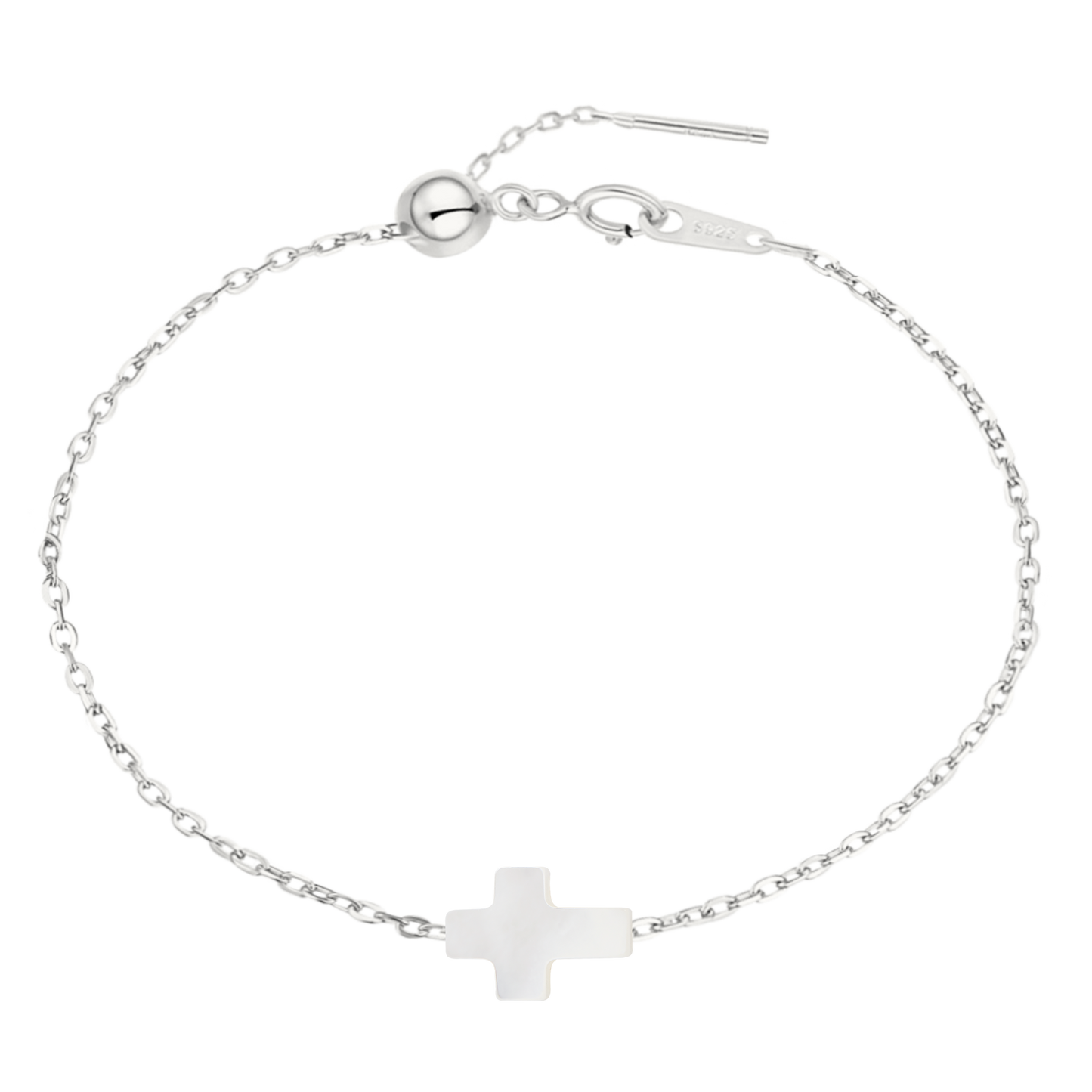 Efez | Bransoletka krzyżyk ze srebra 925 - 0,02 kg 1