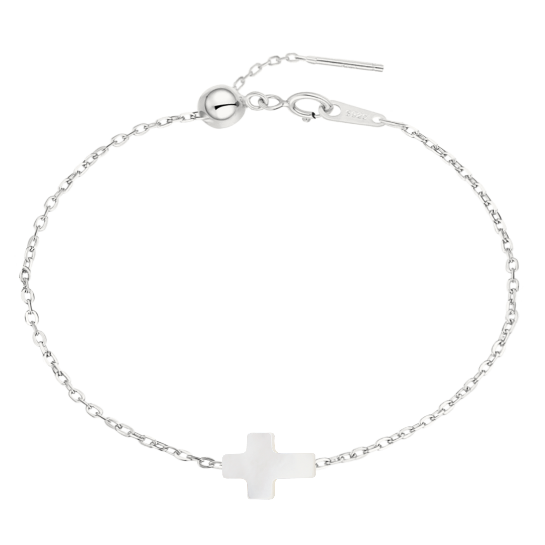 Efez | Bransoletka krzyżyk ze srebra 925 - 0,02 kg 1