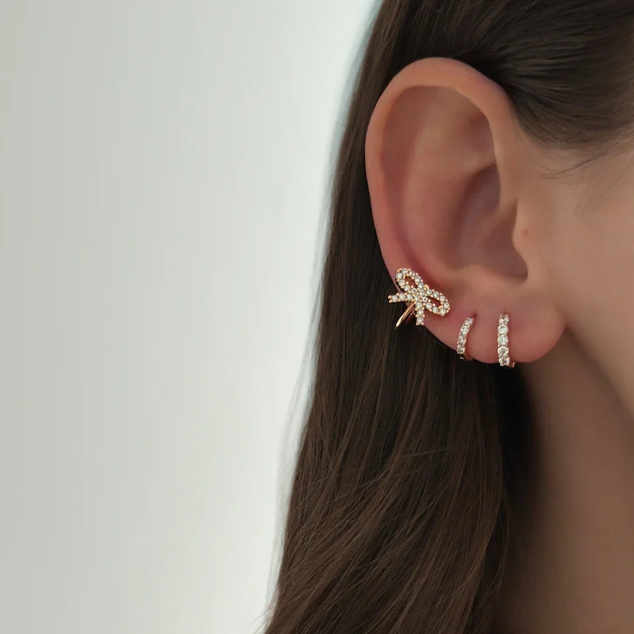 Little Bow Ear Cuff