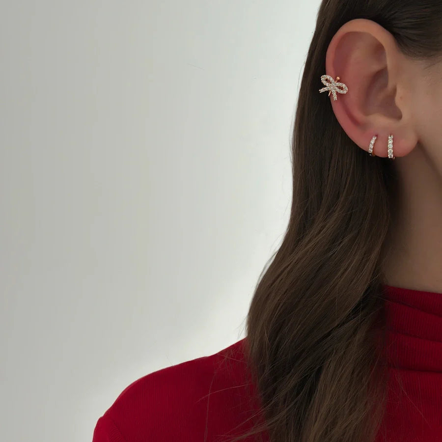 Little Bow Ear Cuff
